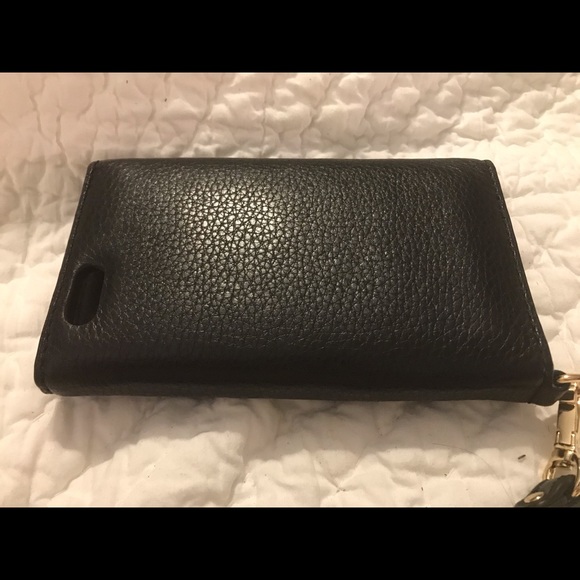 Michael Kors Jetset Leather Wristlet Cell case - Picture 2 of 3